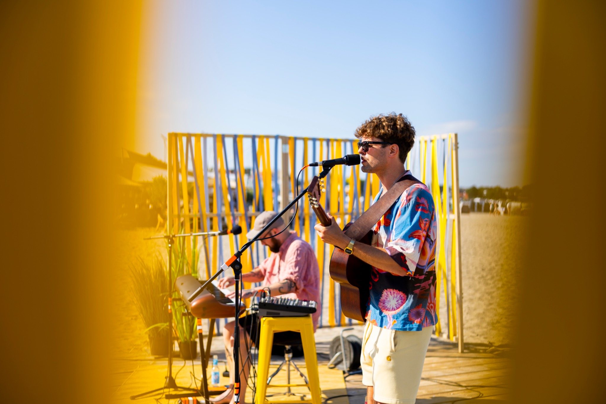 Leroy Jönsson live am Strand